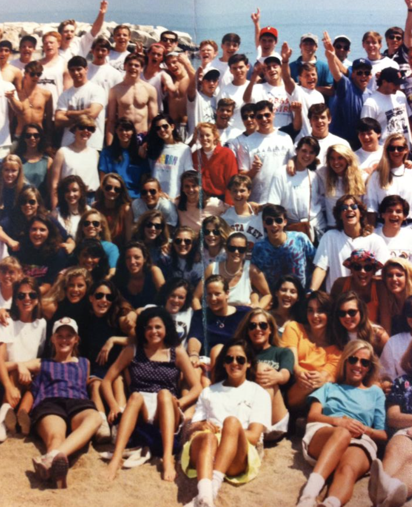 Class of 1991 at Lake Forest Beach: Homecoming Celebration, Courtesy of Mel Walsh
